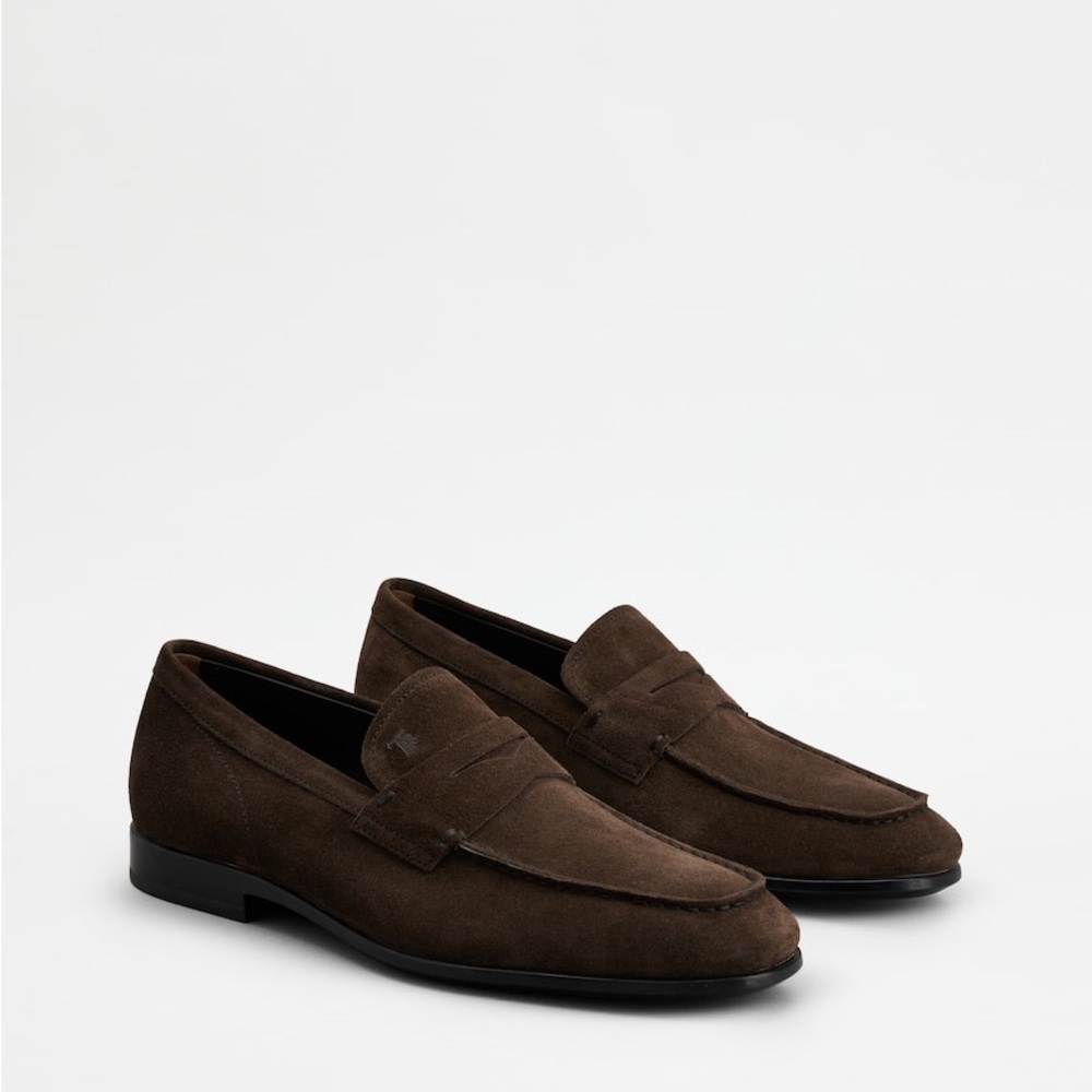 TODS Mens Loafers in Suede